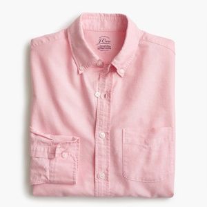 New J Crew Slim Cotton Lightweight Oxford Shirt